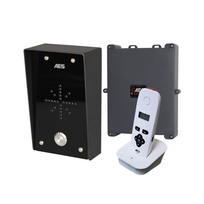 AES 603 DECT Audio Intercom in Black Imperial Finish 