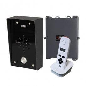 603 DECT Audio Intercom in Black Imperial Finish 
