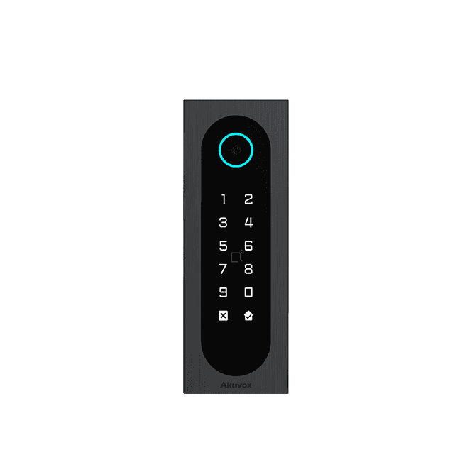 Akuvox A08 - IP Silmline Access Control Reader with QR Code Reader, Keypad, RFID & Bluetooth (Surface)