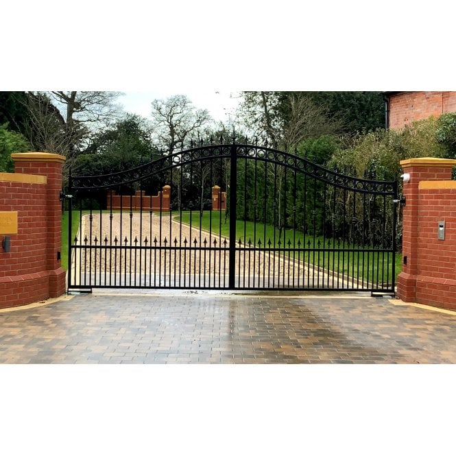 ARDEN GATES The Bushley Double Arch - GALVANISED