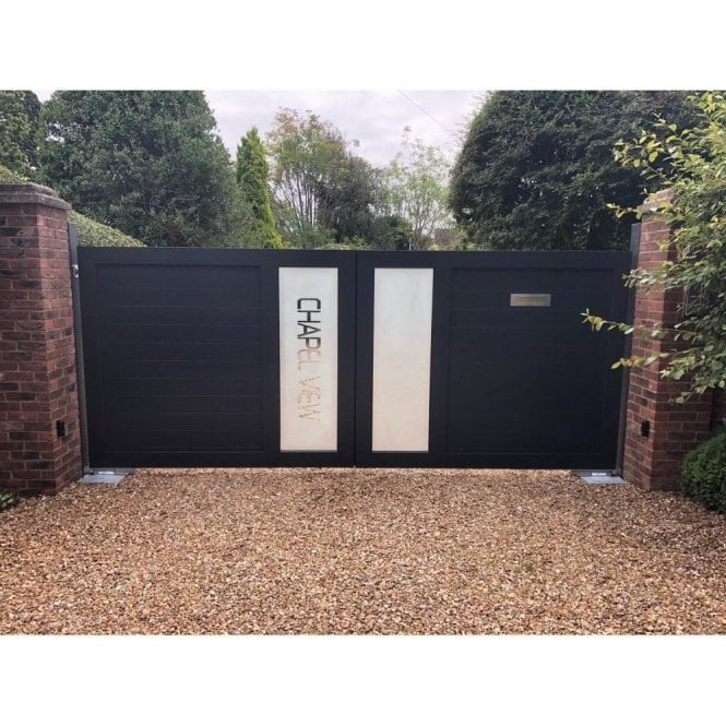 ARDEN GATES 'The Cheltenham' Personalised Aluminium Swing Gate