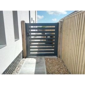 The Kenilworth "Wide Gap" Aluminium Pedestrian Gate