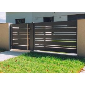 The Stoneleigh Aluminium Gate (Pair)