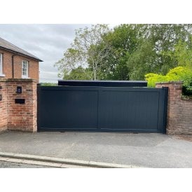 Arden Gates 'The Temple' Aluminium Sliding Gate