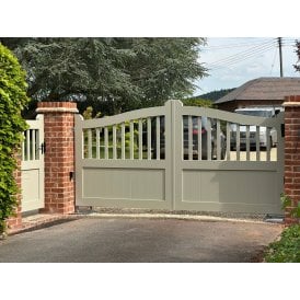 The Warwick Long Spar Aluminium Gate