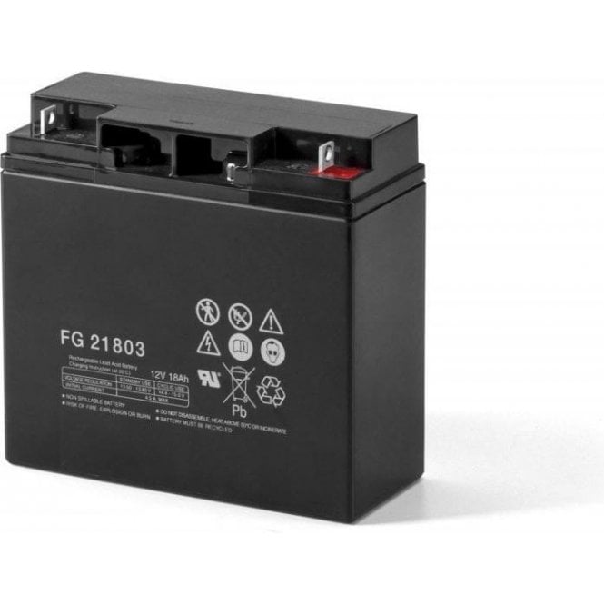 BENINCA 1x 18ah 12 vdc batteries DA.BT18