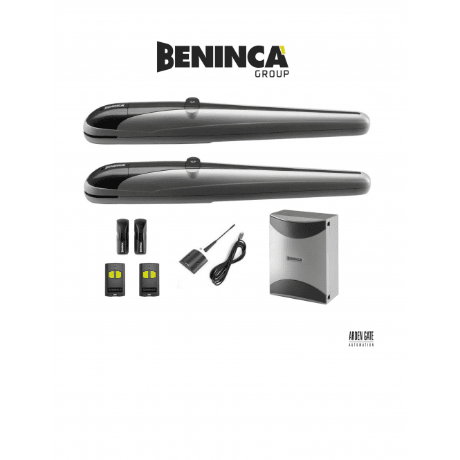 BENINCA BOB Worm screw post mounted electromechanical ram kits, Single or Double, Upto 3m & Upto 5m Options, 24v or 230v