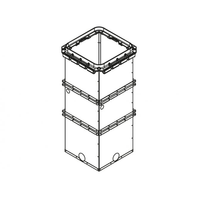 BENINCA CA.M30 foundation case for MAXIMUM-M30 bollard