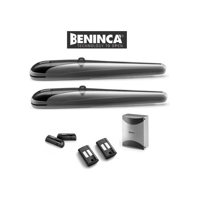 BENINCA KBOB50 | Electromechanical Worm Screw Ram Pair Kit | Up to 5m Leaf, Dark