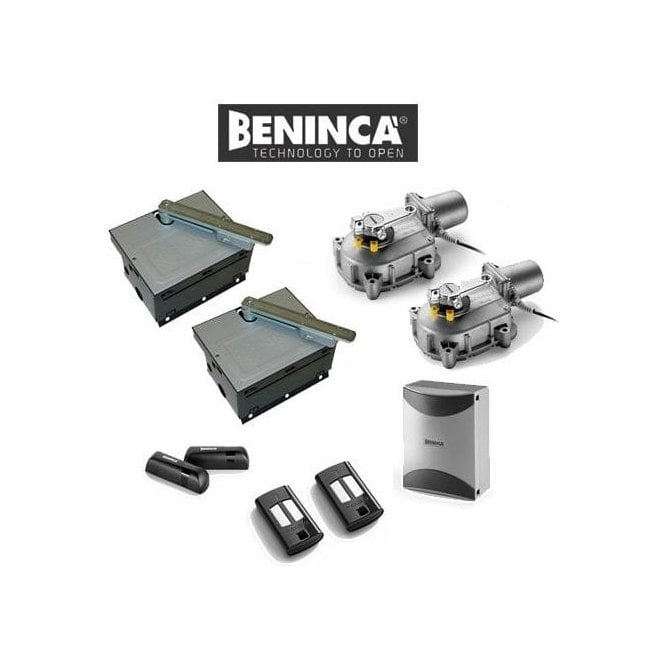 BENINCA KDU.IT14NV | 230V Fast Electro-Mechanical Underground Operator Kit | 2.1m Leaf