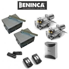 BENINCA KDU.IT14NV | 230V Fast Electro-Mechanical Underground Operator Kit | 2.1m Leaf