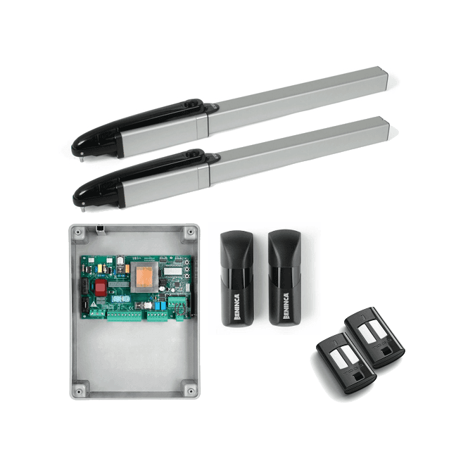 BENINCA KHD.18AC | 230V HYDRO 18AC Hydraulic Ram Pair Kit | Up to 1.8m Leaf