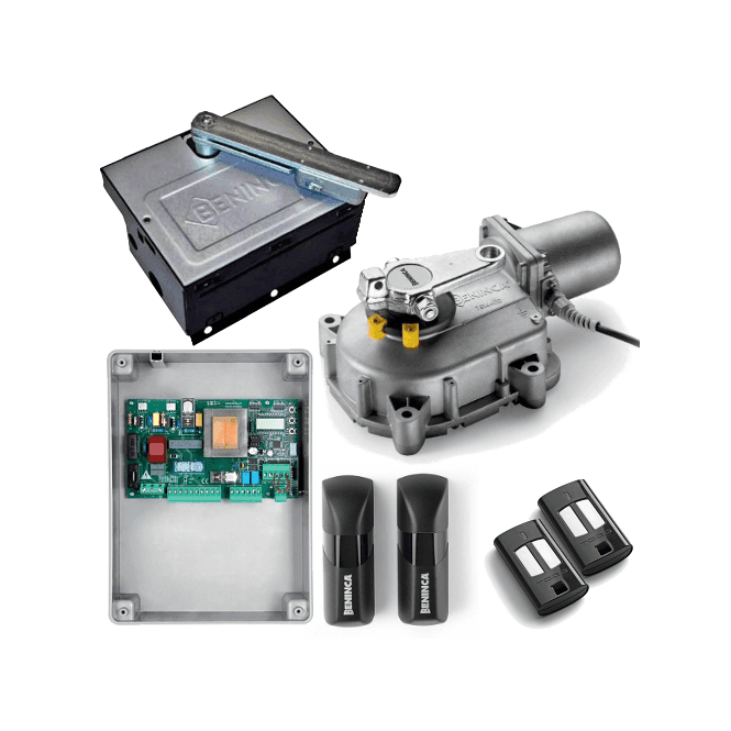 BENINCA KSDU.IT14NV | 230V Fast Electro-Mechanical Underground Operator Kit | 2.1m Leaf