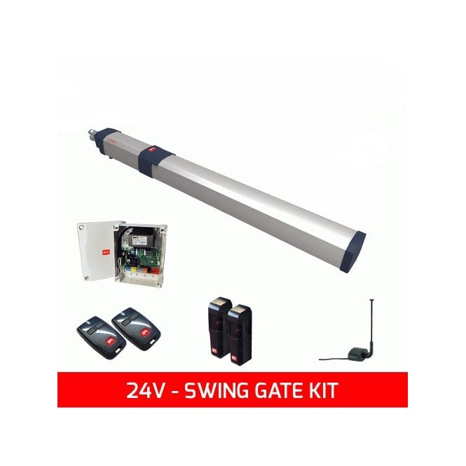 BFT Giuno Ultra BT A20 | Standard Stroke Single Kit (24V) | Swing Gates Up to 2m & 300kg