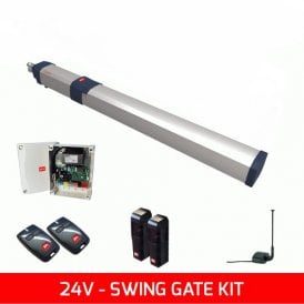 Giuno Ultra BT A20 | Standard Stroke Single Kit (24V) | Swing Gates Up to 2m & 300kg
