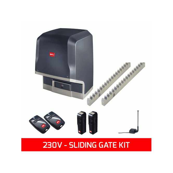BFT Icaro Smart AC A2000 230v Kit | Sliding Gates Up to 2000kg