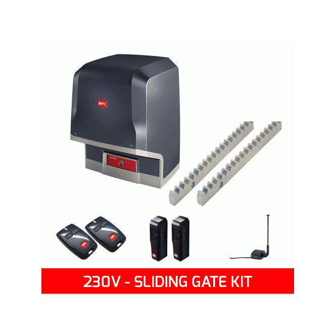 BFT Icaro Ultra AC A2000 230v Kit | Sliding Gates Up to 2000kg