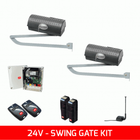 BFT IGEA BT 24v Twin Kit | Swing Gates Up to 2.5m (24v)