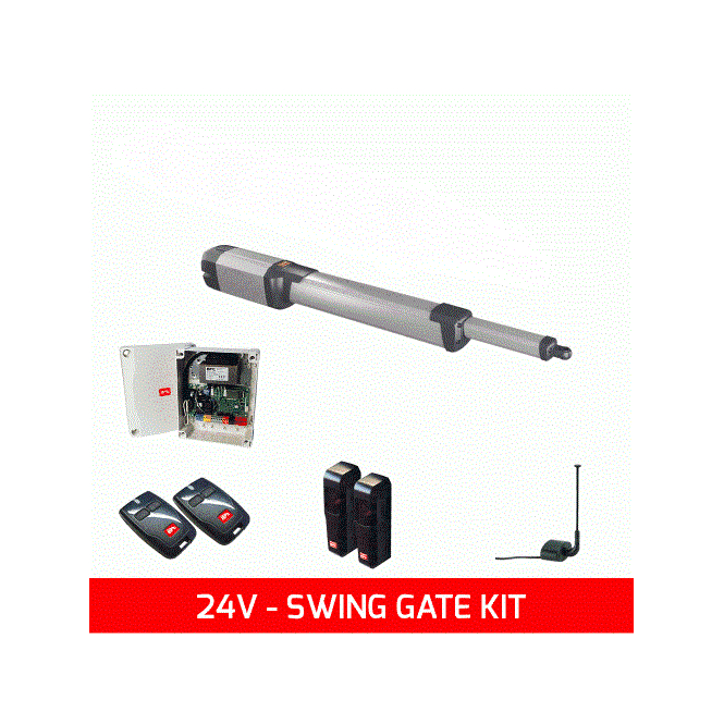 BFT Kustos Ultra BT B25 Standard Stroke Single Kit | 24V | Up to 2.5m per Leaf