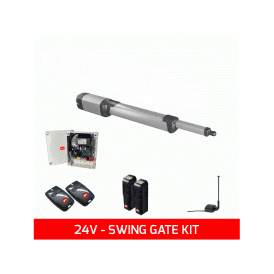 Kustos Ultra BT B25 Standard Stroke Single Kit | 24V | Up to 2.5m per Leaf