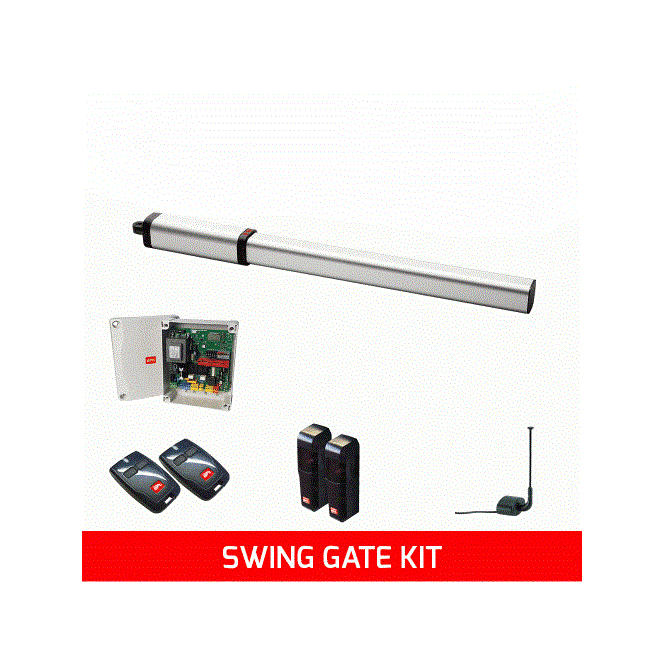 BFT LUX GV R Long Stroke Hydraulic Motor Single Kit for Gates up to 3.5m (230V) | Very Intensive Use