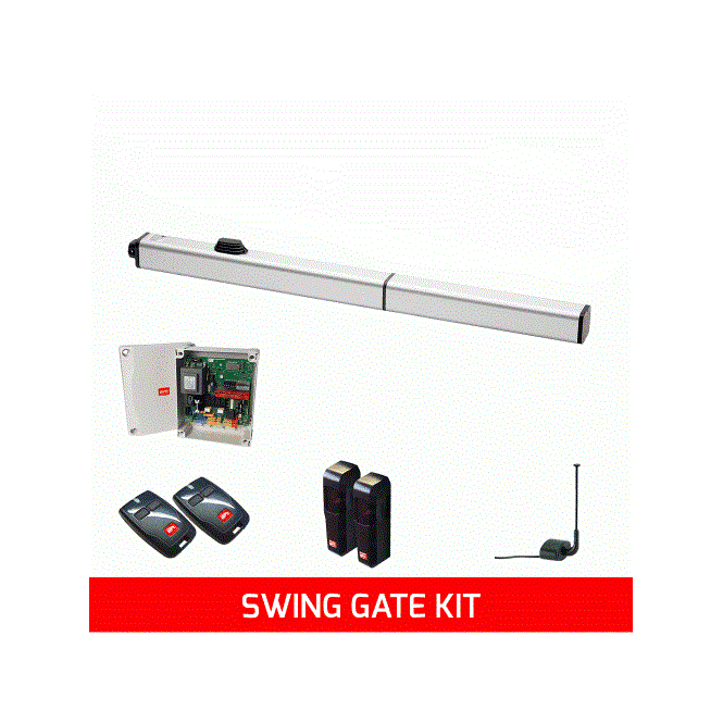 BFT P4.5 Hydraulic Motor Single Kit for Gates up to 4.5m (230V) | Industrial & Commercial Use