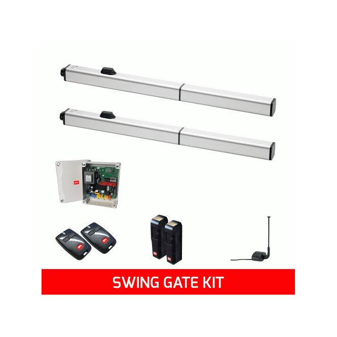 BFT P7 | Hydraulic Motor Twin Kit for Gates Up to 7m | Industrial Use (230V)