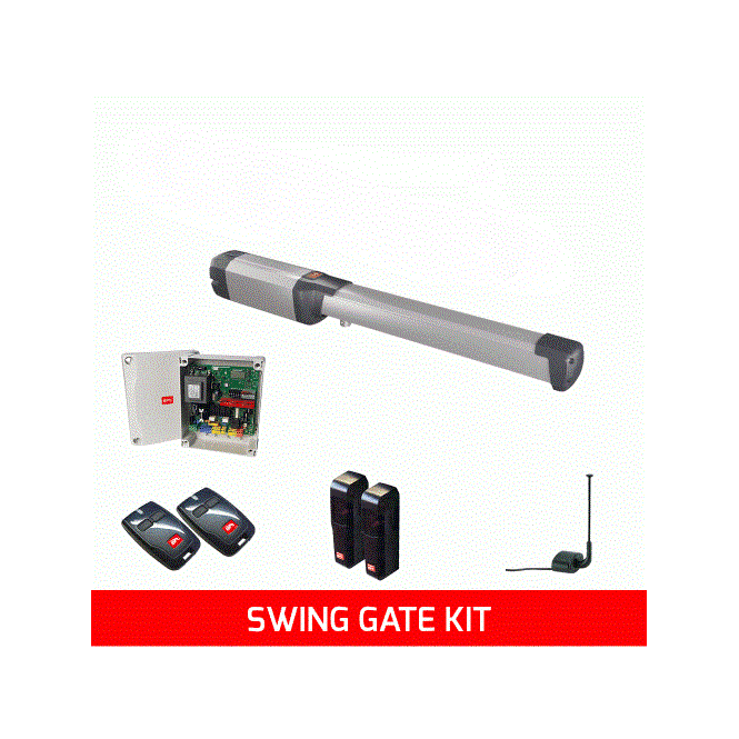 BFT Phobos AC B50 | 5m Long Stroke Single Kit (230V) | Swing Gates Up to 5m & 500kg