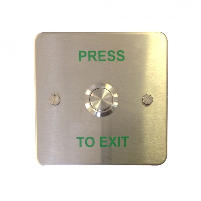 BFT PUSH TO EXIT - Stainless Steel Push to Exit Button