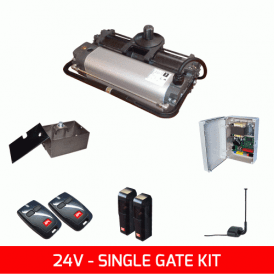 BFT SUB BT Single Kit | Gates up to 2.5m Wide, 800kg | 24V Hydraulic Operator