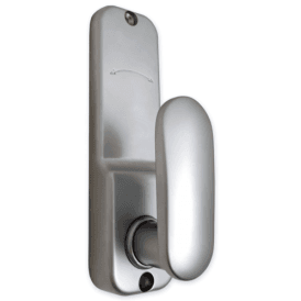 Borg BL2001ECP | Mechanical Gate Lock with Keypad & 60mm Latch | Satin Chrome Finish