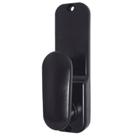 Borg BL2602ECP | Mechanical Gate Lock with Keypad & 28mm Latch | Black Finish