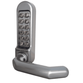 Borg BL5003 | Mechanical Gate Lock with Keypad & 60x72mm Mortice Lock | Satin Chrome Finish