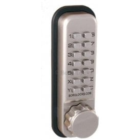 Codestar Knurled Knob Keypad BL2501 | Inside Paddle Handle | Optional Holdback | 60mm Latch