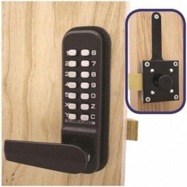 External Marine Grade BL4409 | Code Operated Lever Handle | Keypad with Slam Latch