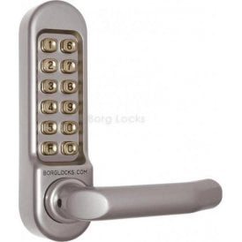 Keypad With Round Bar Handle BL5001 Inside Handle | 60mm Backset Latch