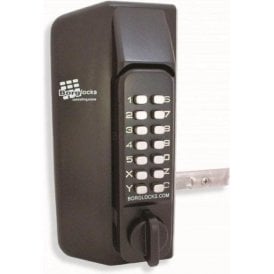 Metal Gate Lock BL3130 with Keypad Both Sides | Marine Grade