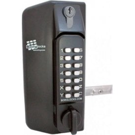 Metal Gate Lock BL3130DKO with Keypad Both Sides | Dead Locking Key Override