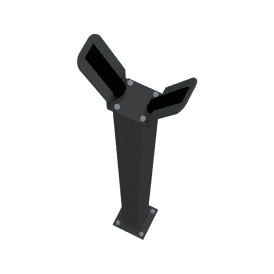BPT CAME-G02807 | Fixed Barrier Support for G8000