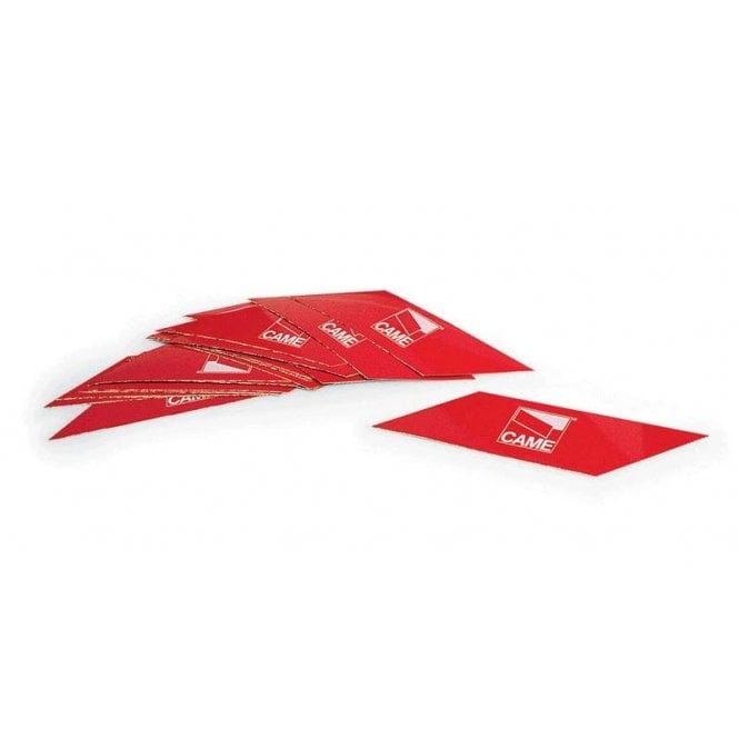 CAME BPT -G02809 | Reflective Adhesive Strips for G8000 | Pack of 20