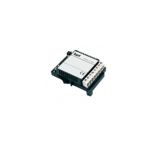 BPT UK R/1 - Door Relay 8 to 24v AC or DC | 1 Input, 2 Outputs | Auxiliary Relay with Clean Contacts
