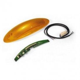 Dome shaped flashing light G02801