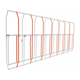 CAME GT Aluminum Full Height Skirt 1720mm | Complete with Junction Brackets