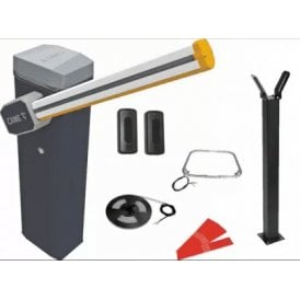 CAME GT4 Barrier Kit 24V | For Road Widths Up to 4m | Complete Automatic Barrier Kit