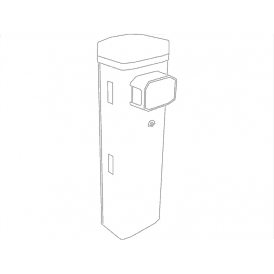 CAME GT4 Barrier Motor - Customized RAL Painted, 24V DC Motor with Encoder