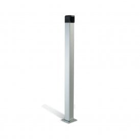 Natural anodised aluminium post CSS