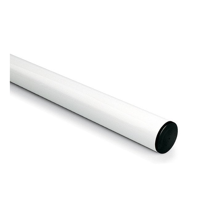 CAME White painted tubular aluminium bar 4.2m G0402