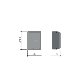 CAME ZLX ENCLOSURE