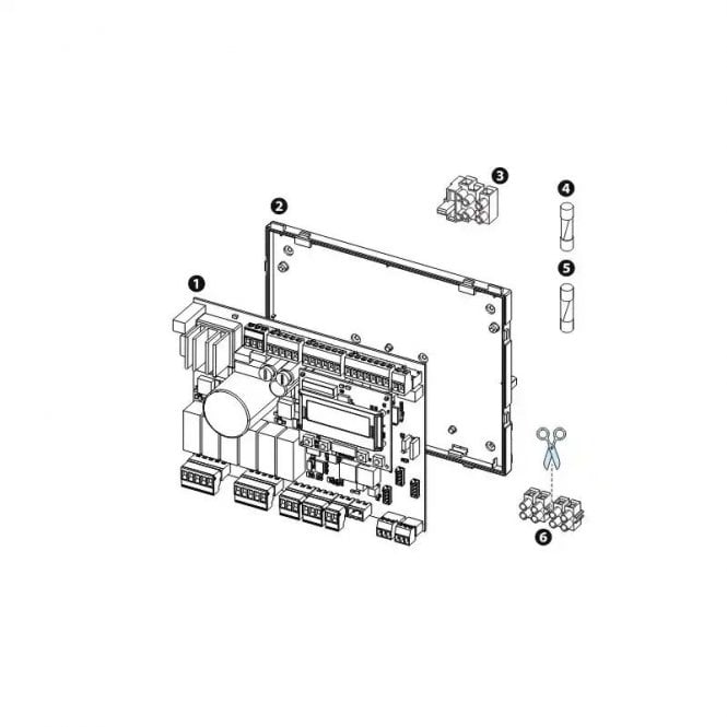 CAME ZLX24SA Conversion Kit for ZLJ24 And ZL19