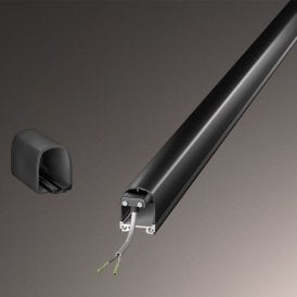 MINI Conductive safety edge with 8.2 KΩ, h=38mm, length optional (CC-16MINI, CC-20MINI, CC-25MINI) 